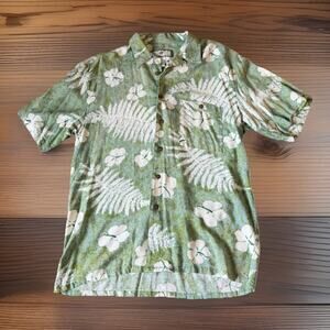 Chiamare Hawaiian Camp Shirt Rayon Aloha Beach Tropical Vtg. Y2K Resort Men M